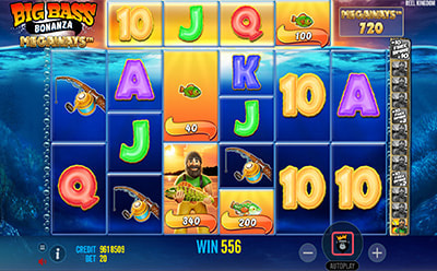 Big Bass Bonanza Megaways老虎机免费旋转