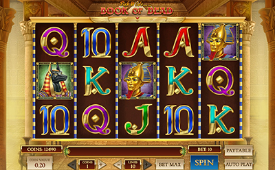 GGBet 線上賭場 Book of Dead 老虎機