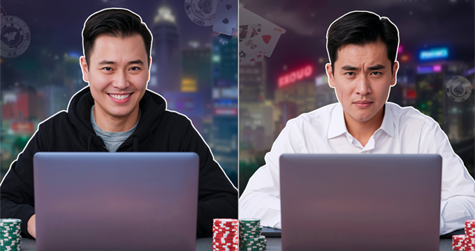 線下撲克技巧之一是控制表情與動作