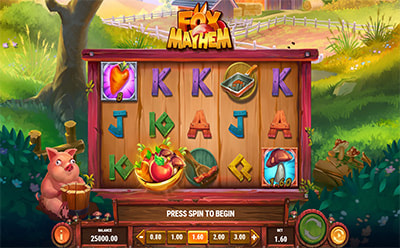 香港 PlayOJO 线上赌场 Fox Mayhe 老虎机游戏