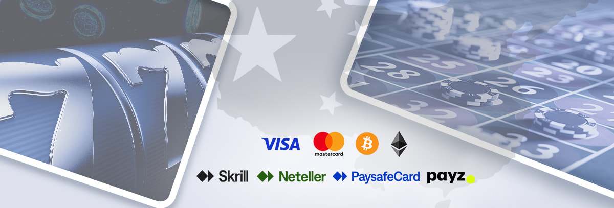 真人賭場支付方式圖示，包含信用卡、電子錢包與加密貨幣，安全快速存提款選擇。