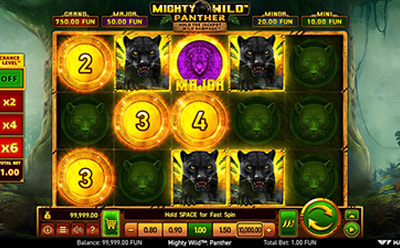 20Bet 香港網上賭場 Mighty Wild: Panther 老虎機遊戲