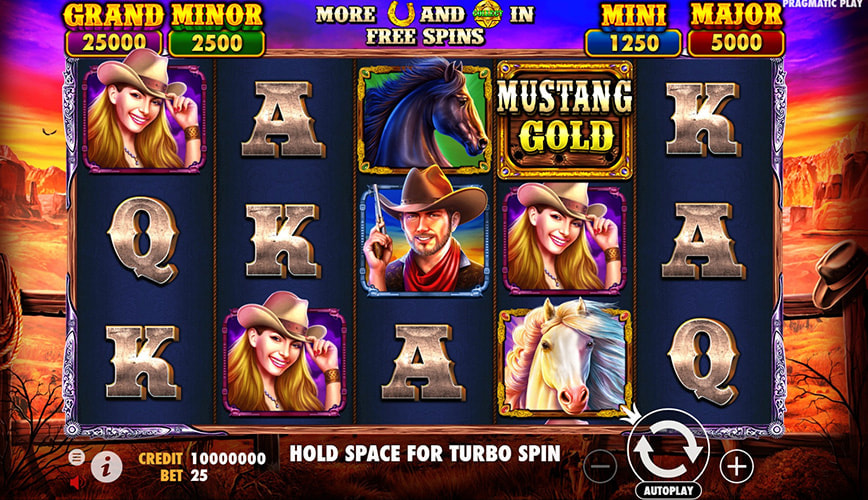 Mustang Gold老虎机免费试玩