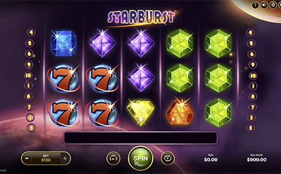 Vulkan Vegas 線上賭場 Starburst 老虎機