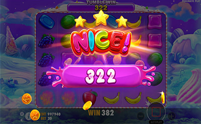 Sweet Bonanza老虎机游戏奖金