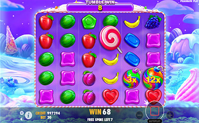 Sweet Bonanza老虎机免费旋转