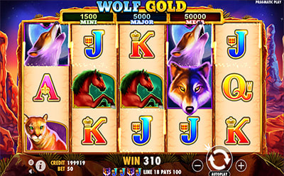 Wolf Gold游戏奖金