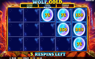 Wolf Gold游戏免费旋转